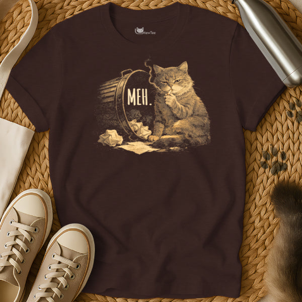 Funny Trash Cat Tee