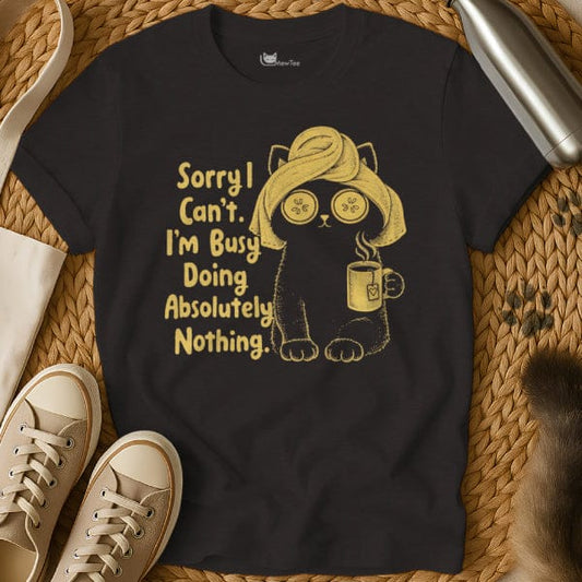 Sorry I Cant Cat Shirt