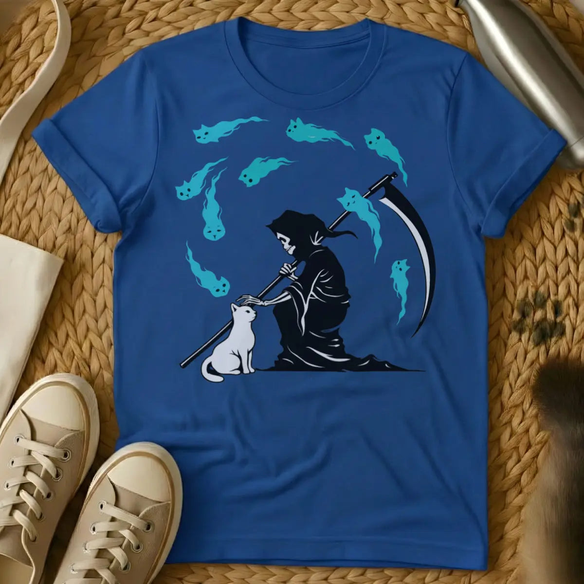 Soul Of A Cat Shirt - Blue Cat T-Shirt