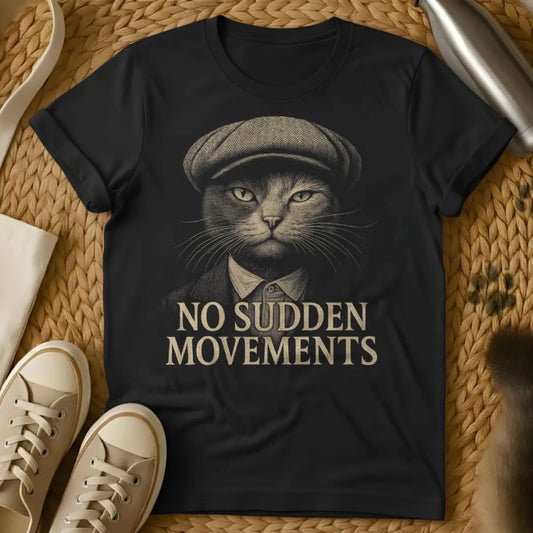 Move On Cat Shirt - Black Cat T-Shirt