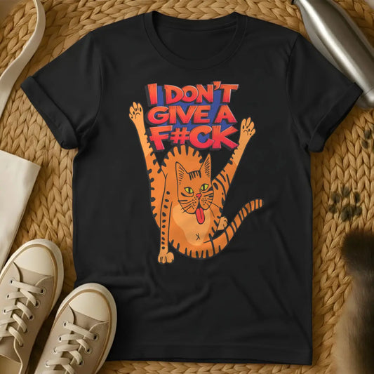 Sarcastic Cat Shirt - Black Cat T-Shirt