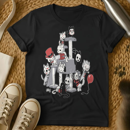 Horror Cat Shirt - Black Cat T-Shirt