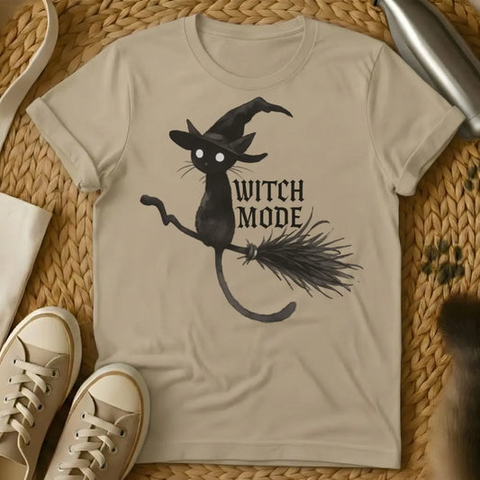 Witch Cat Shirt - Sand Cat T-Shirt