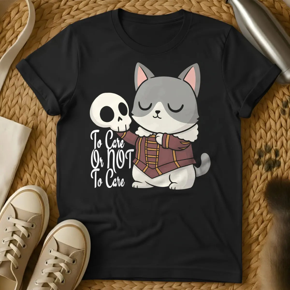 Hamlet Cat Shirt - Black Cat T-Shirt