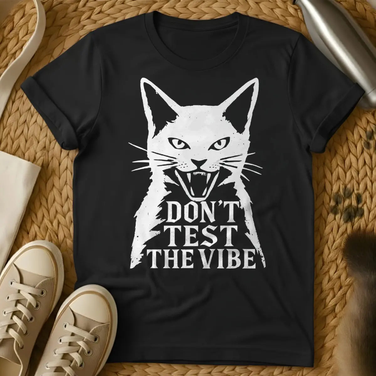 Vibe Shirt - Black Cat T-Shirt