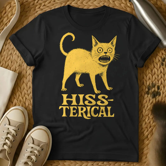 Hysteric Cat Shirt - Black Cat T-Shirt