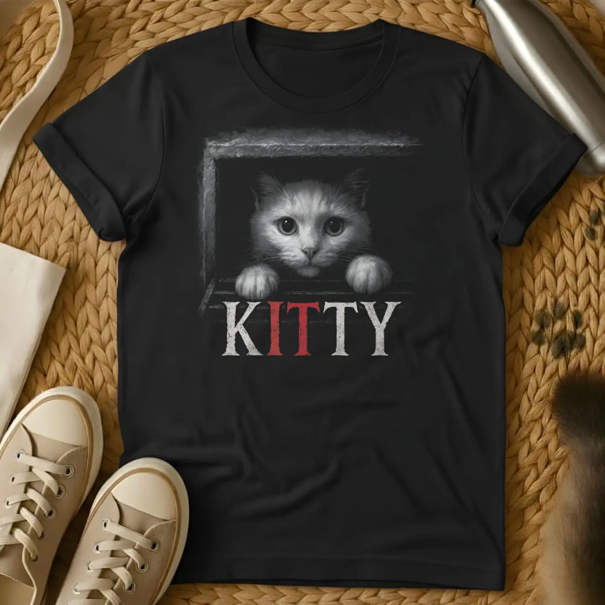 Kitty IT Shirt - Black Cat T-Shirt