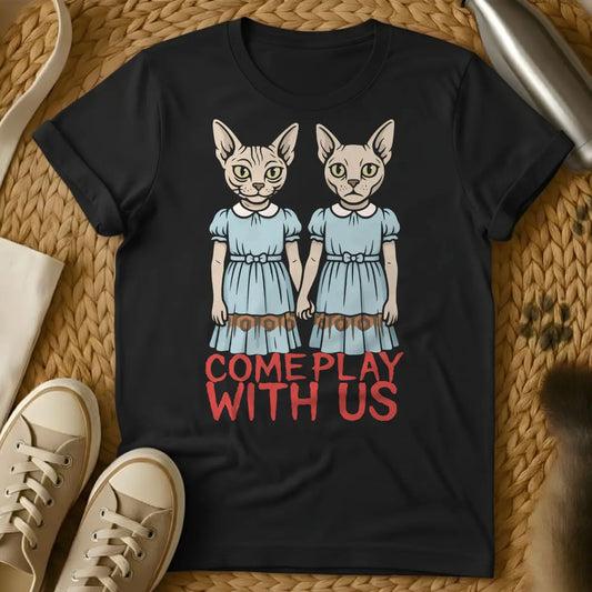 The Shining Cat Shirt - Black Cat T-Shirt