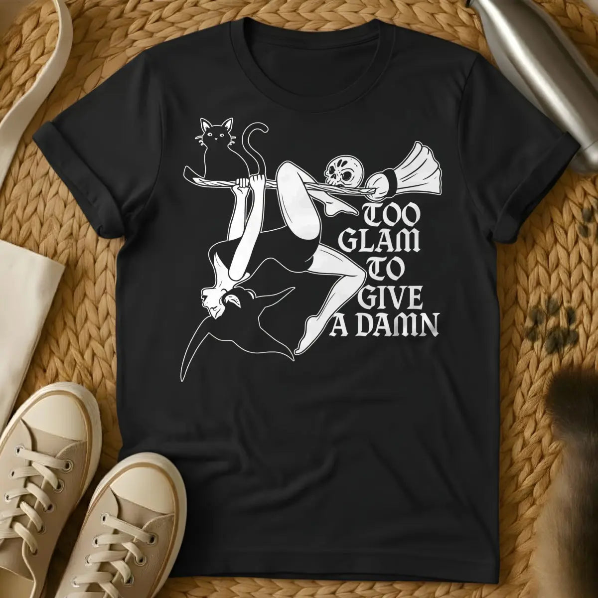Witch Shirt - Black Cat T-Shirt