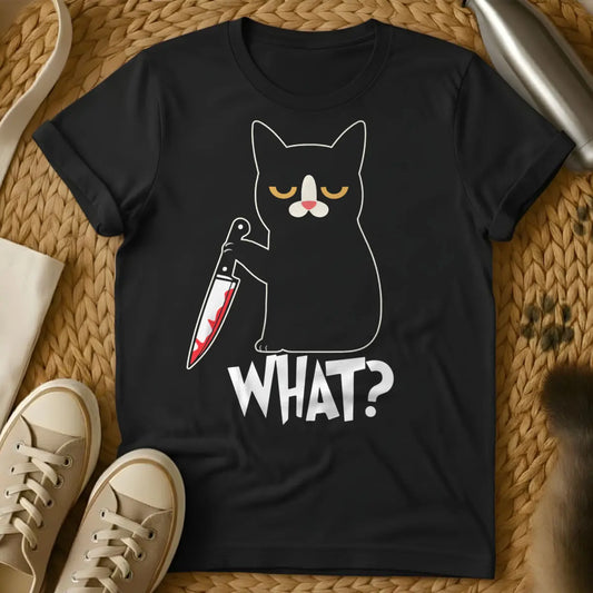 What Shirt - Black Cat T-Shirt